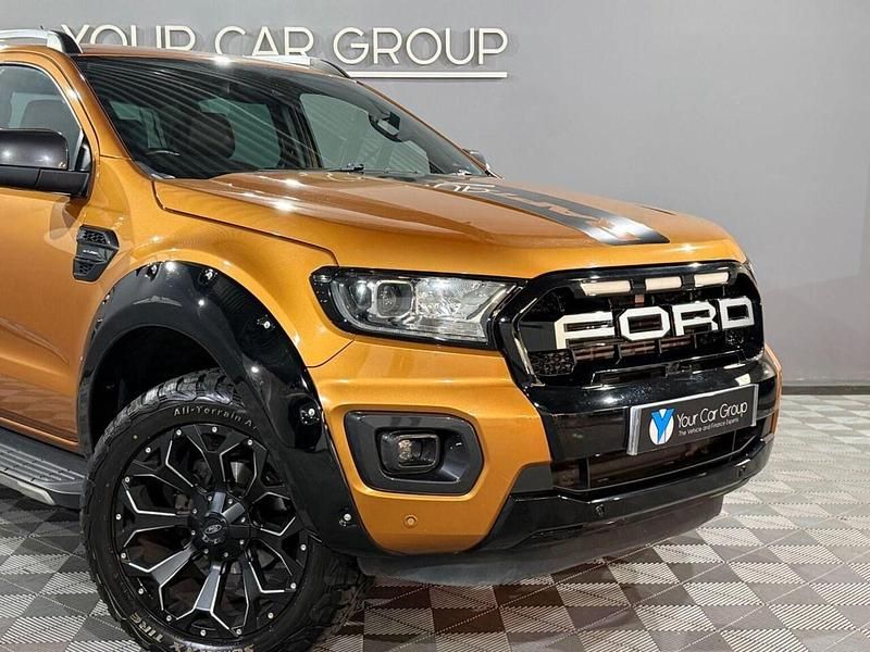 Used Ford Ranger Wildtrack 210 HP (154 kW) 2021 Orange Pickup