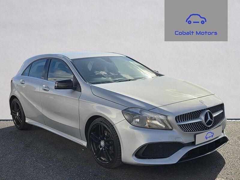 Silver Used 2017 Mercedes A200 AMG line Hatchback | £8,990 (Fair price) - Image 1/4