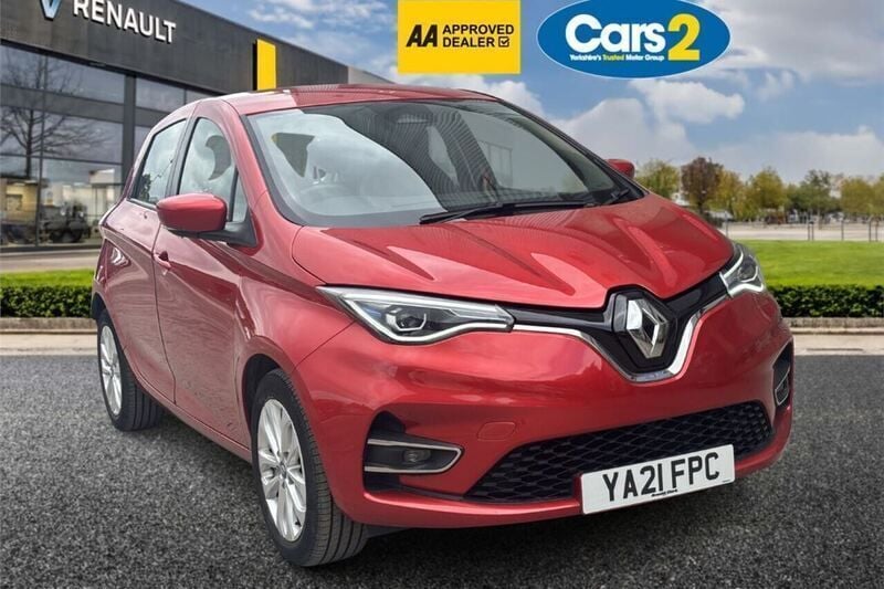 Red Used 2021 Renault Zoe Iconic Hatchback | £9,500 (Good price) - Image 1/4