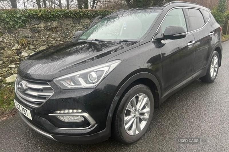 Used Hyundai Santa Fe Premium 200 HP (147 kW) 2016 Black SUV