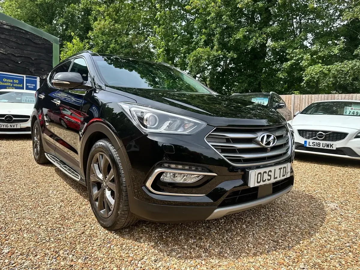 Used Hyundai Santa Fe Edition 200 HP (147 kW) 2018 Black SUV