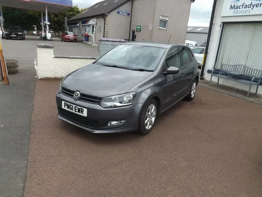 Used VW Polo Match 60 HP (44 kW) 2011 Grey Hatchback