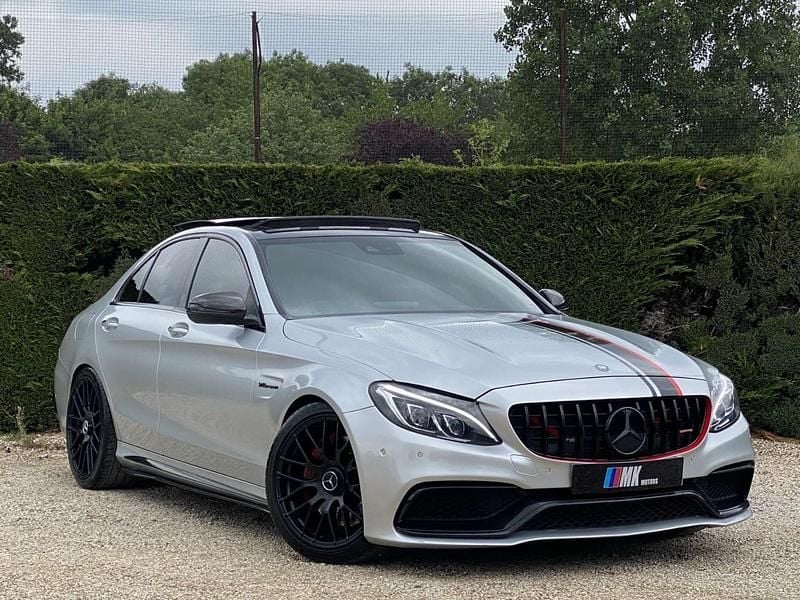 Silver Used 2016 Mercedes C63 AMG Premium Sedan | £19,995 (Good price) - Image 1/4