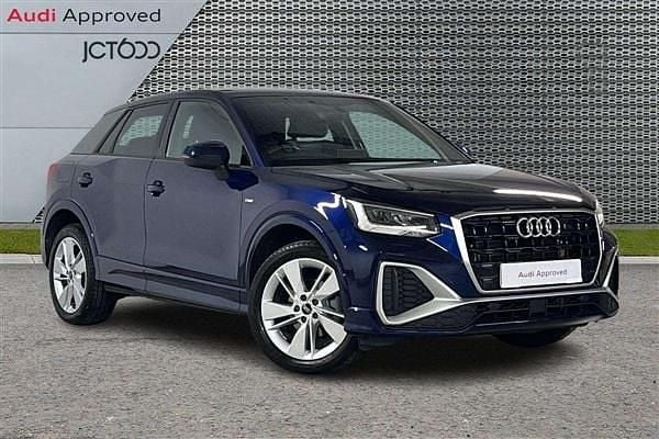 Blue Used 2023 Audi Q2 S-Line SUV | £21,384 (Fair price) - Image 1/4