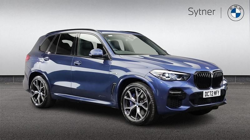 Used BMW X5 M Sport 389 HP (286 kW) 2022 Blue SUV