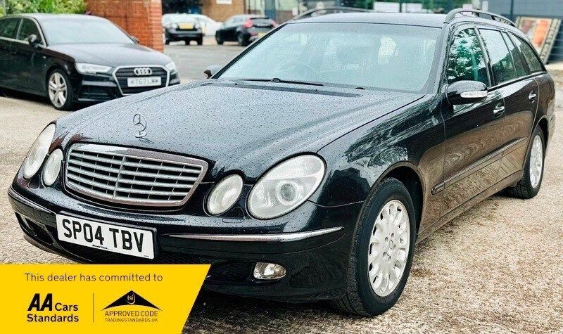 Black Used 2004 Mercedes E320 Elegance Estate | £2,295 - Image 1/4