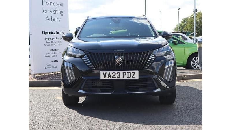 Black Used 2023 Peugeot 2008 GT SUV | £17,463 (Fair price) - Image 1/2