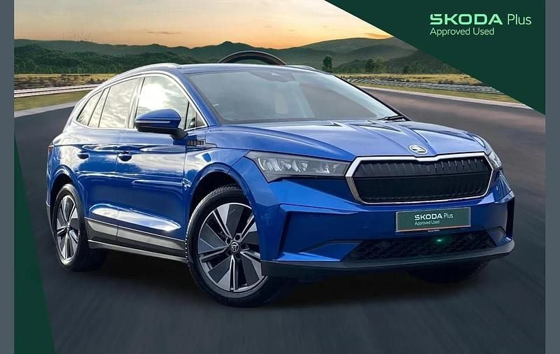 Used Skoda Enyaq iV ecoSuite 150 kW (204 HP) 2023 Race blue metallic SUV