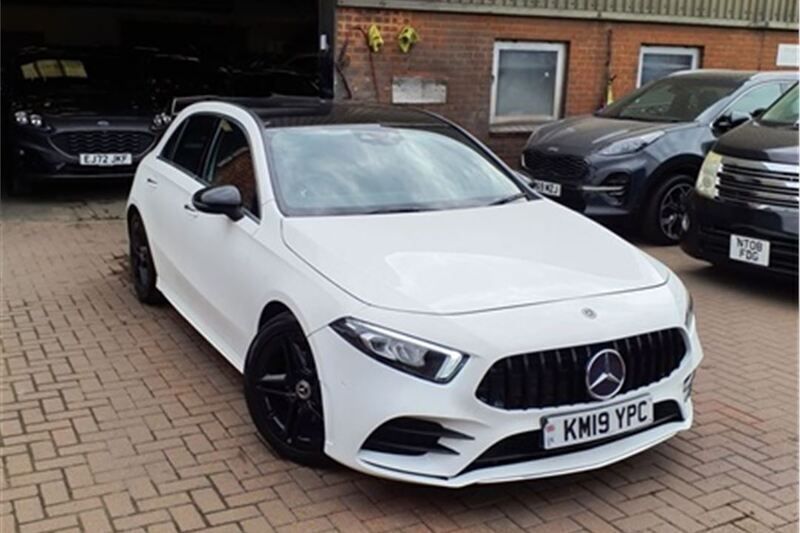 White Used 2019 Mercedes A200 AMG line Hatchback | £12,995 (Super price) - Image 1/4