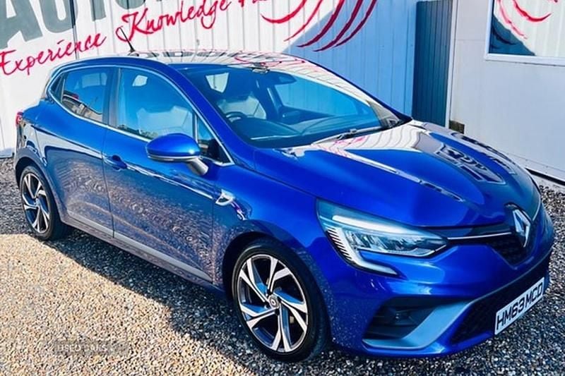 Used Renault Clio V RS Line 85 HP (62 kW) 2020 Blue Hatchback