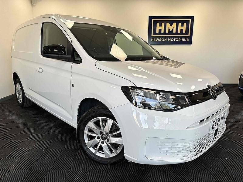 White Used 2021 VW Caddy Pro MPV | £13,750 (Good price) - Image 1/3