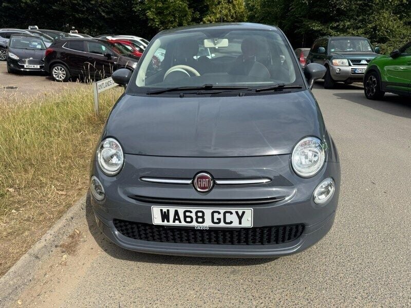 Grey Used 2018 Fiat 500 Pop Star Hatchback | £6,995 (Fair price) - Image 1/4