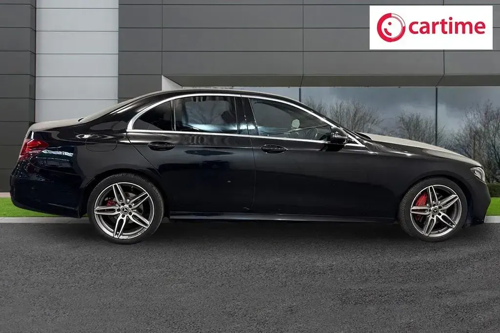 Used Mercedes E200 AMG line 184 HP (135 kW) 2018 Black Sedan