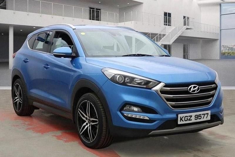 Used Hyundai Tucson Premium 2017 Blue SUV