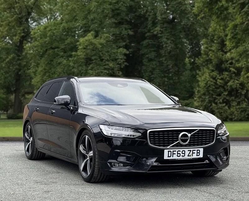 Black Used 2020 Volvo V90 R-Design Estate | £20,995 (Fair price) - Image 1/4