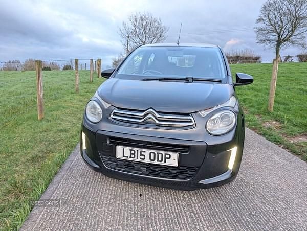 Used Citroën C1 Feel 68 HP (50 kW) 2015 Black Hatchback