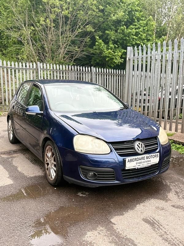 Blue Used 2007 VW Golf V GT Hatchback | £1,995 (Fair price) - Image 1/3