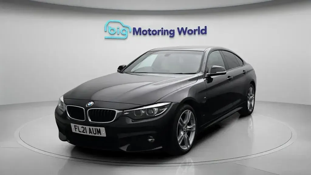 Used BMW 420 M Sport 184 HP (135 kW) 2021 Black Hatchback