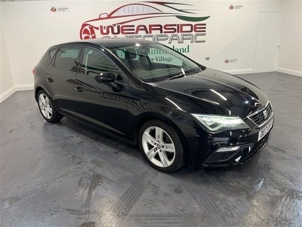 Black Used 2017 Seat Leon FR Hatchback | £9,299 (Fair price) - Image 1/4