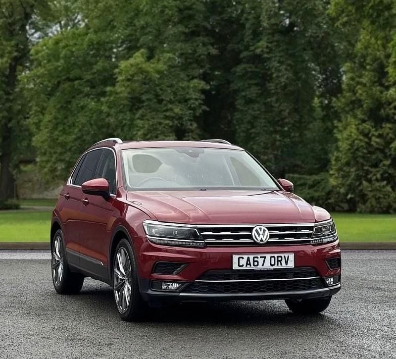 Used VW Tiguan SEL 150 HP (110 kW) 2017 Red SUV