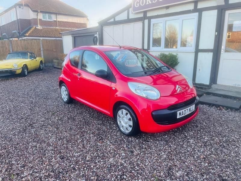 Red Used 2007 Citroën C1 Hatchback | £995 (Good price) - Image 1/4
