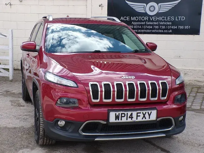 Used Jeep Cherokee Limited 140 HP (102 kW) 2014 Red SUV