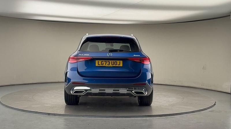 Used Mercedes GLC300e AMG line 2023 Spectral blue SUV