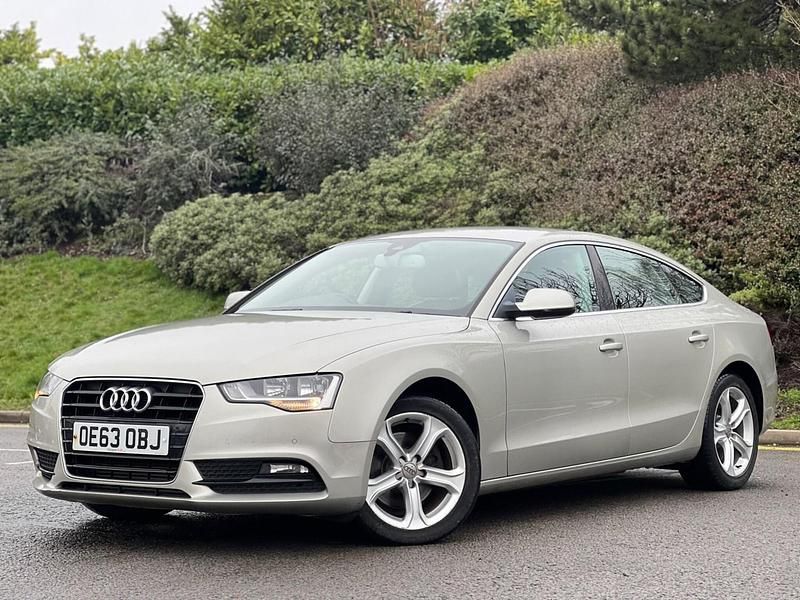 Used Audi A5 Sportback 177 HP (130 kW) 2014 Silver Hatchback