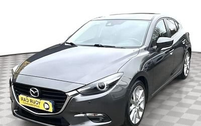 Begagnad Mazda 3 Inclusive 121 HK (88 kW) 2016 Grå Halvkombi