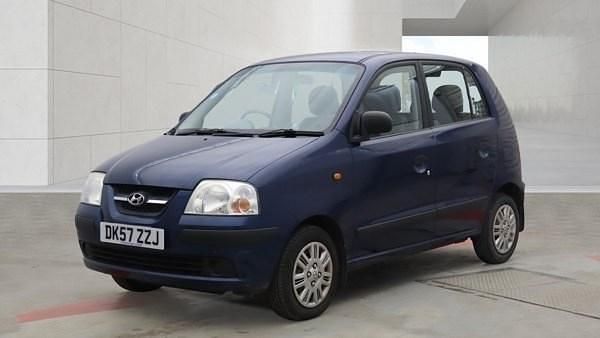 Used Hyundai Atos 62 HP (45 kW) 2007 Blue Hatchback