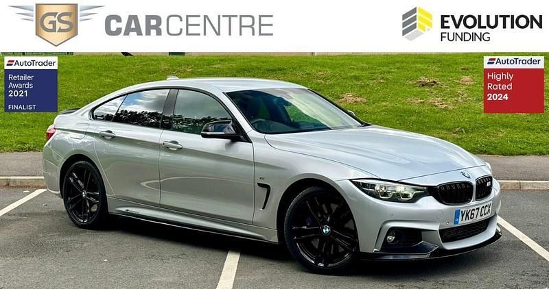 Silver Used 2017 BMW 435 M Sport Coupe | £14,100 (Fair price) - Image 1/4