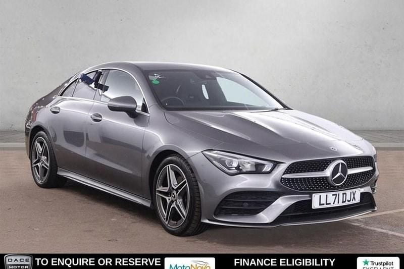 Grey Used 2022 Mercedes CLA180 AMG line Sedan | £20,370 (Good price) - Image 1/1