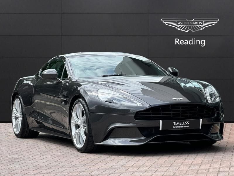 Quantum silver Used 2014 Aston Martin Vanquish Coupe | £71,950 (Super price) - Image 1/4