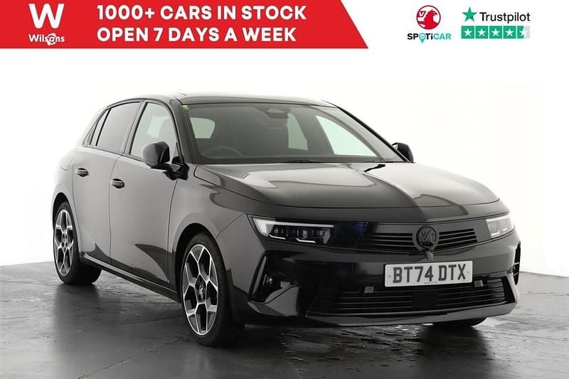 Used Vauxhall Astra Ultimate 2024 Black Hatchback