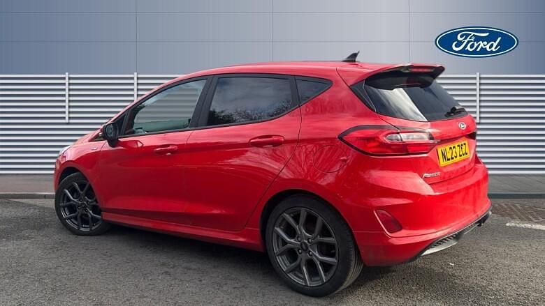 Used Ford Fiesta ST-Line 101 HP (74 kW) 2022 Red Hatchback