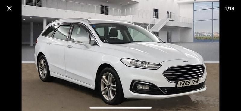 White Used 2019 Ford Mondeo Zetec Estate | £11,795 (Fair price) - Image 1/4