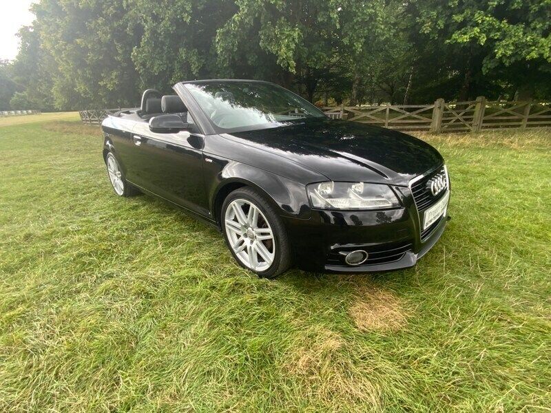 Black Used 2011 Audi A3 Cabriolet S-Line Cabriolet | £5,995 (Expensive) - Image 1/4
