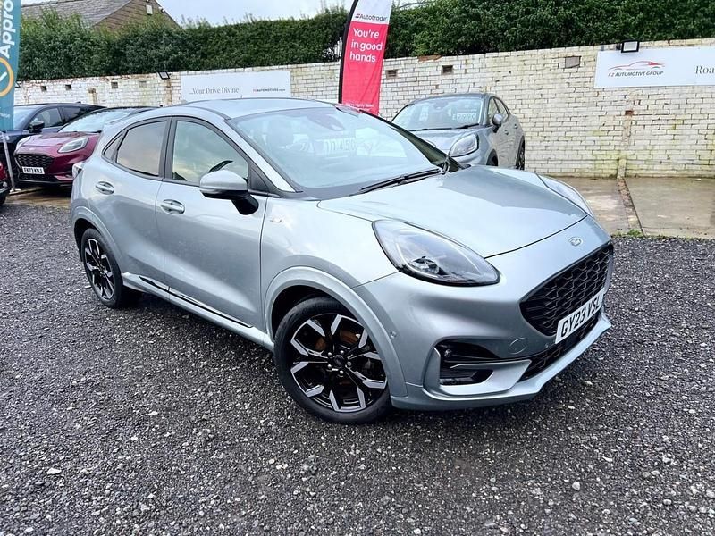 Silver Used 2023 Ford Puma Gen-E ST-Line X Hatchback | £10,950 - Image 1/4