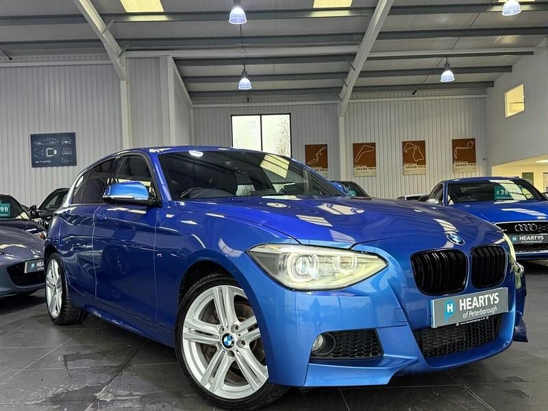 Used BMW 120 M Sport 184 HP (135 kW) 2014 Blue Hatchback