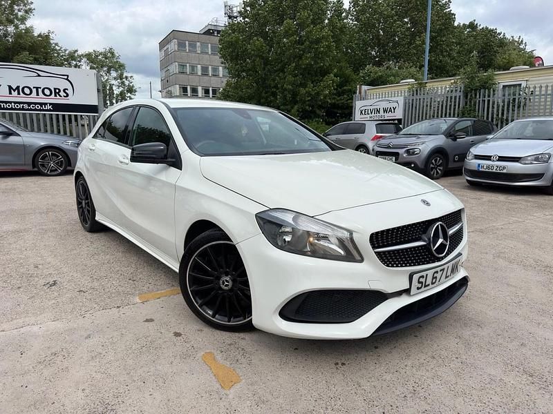 White Used 2017 Mercedes A160 AMG line Hatchback | £10,999 (Fair price) - Image 1/4