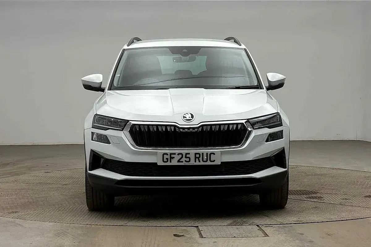 Used Skoda Karoq SE 110 HP (80 kW) 2025 Moon white metallic SUV