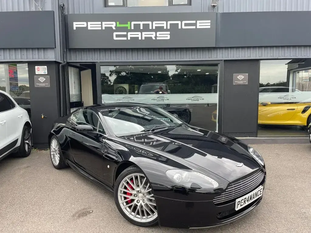 Used Aston Martin V8 Vantage 380 HP (279 kW) 2007 Black Coupe
