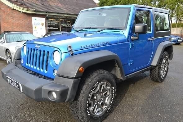 Used Jeep Wrangler Rubicon 285 HP (209 kW) 2014 Blue SUV
