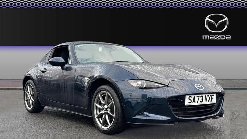 Blue Used 2023 Mazda MX5 Exclusive-Line Cabriolet | £22,792 (A bit pricey) - Image 1/4