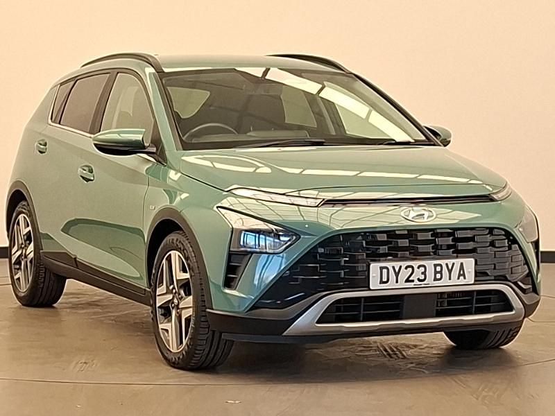 Used Hyundai Bayon Premium 100 HP (73 kW) 2023 Green SUV