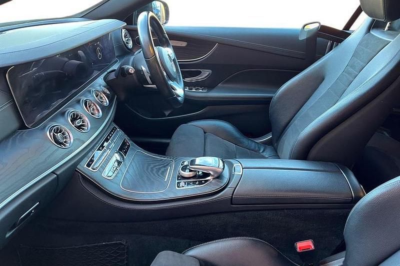 Used Mercedes E350 AMG line 299 HP (219 kW) 2019 Black Coupe