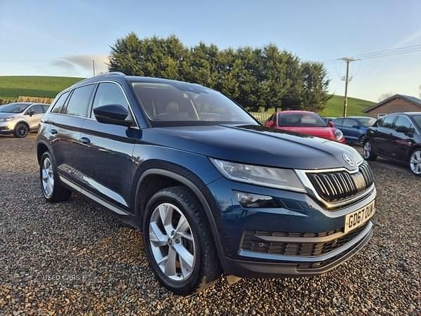 Used Skoda Kodiaq 190 HP (139 kW) 2018 Blue SUV