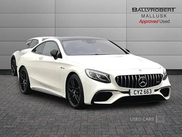 Used Mercedes S63 AMG 612 HP (450 kW) 2018 White Coupe
