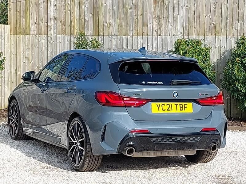 Used BMW M135 Comfort Edition 306 HP (225 kW) 2021 Grey Hatchback