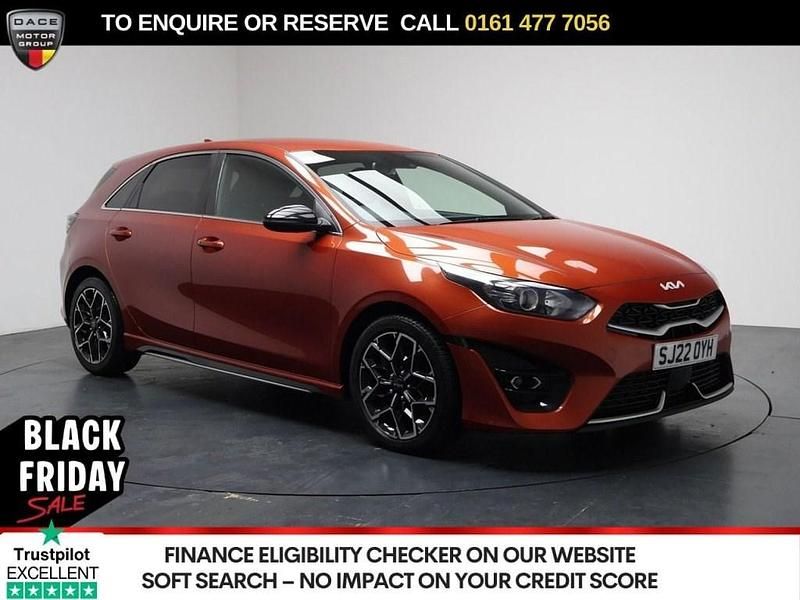 Orange Used 2022 Kia Ceed GT-Line Hatchback | £13,890 (Fair price) - Image 1/3